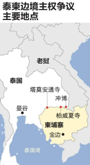 先是5月份的印巴冲突，现在又蹦出来泰柬冲突，东大周边为何就“不得安宁”？会不会演