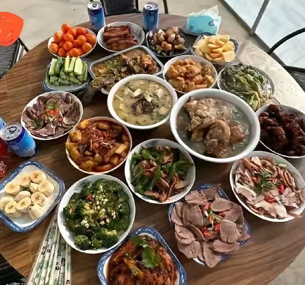 这桌菜在南方，属于什么水平的酒席？