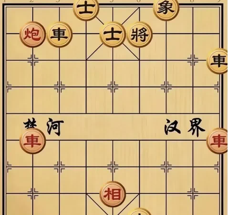 只有三步杀，好多业5业6却看不出来，甚至有人把赢棋走成输棋。

如图，黑棋卒