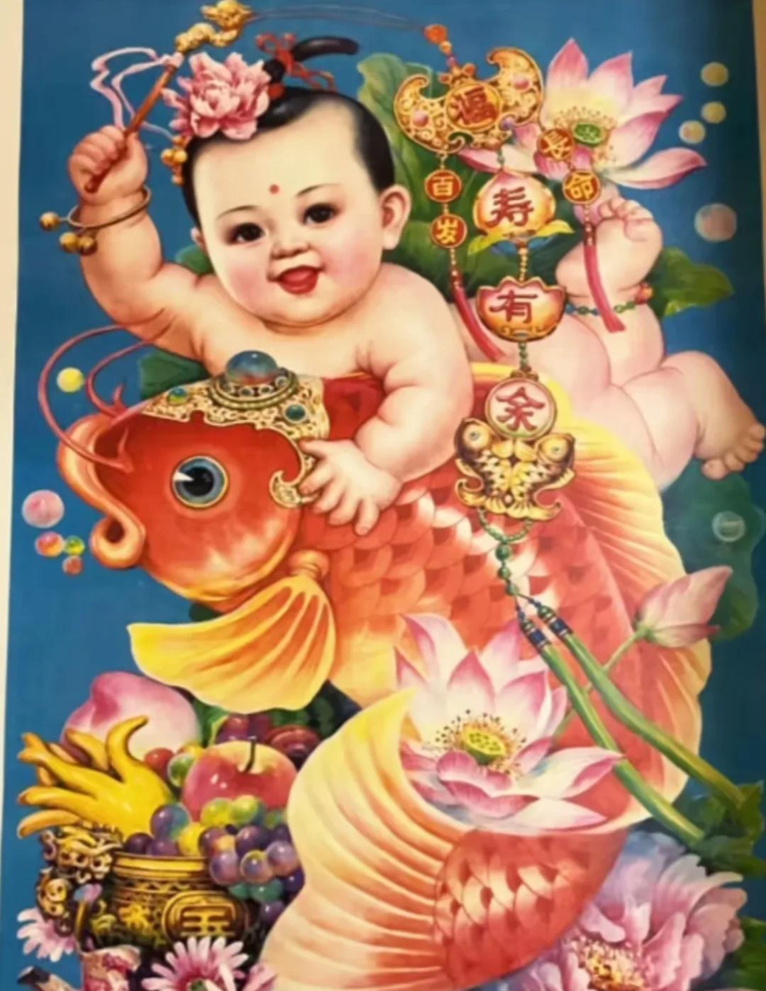 那个年代的年画，你还觉得漂亮吗？
50后、60后、70后的印象最为深刻，看到这些