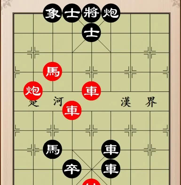 “这局简单，红棋弃车有连杀。”老赵头扫视一眼，就看出正解，扯着嗓子说道。

