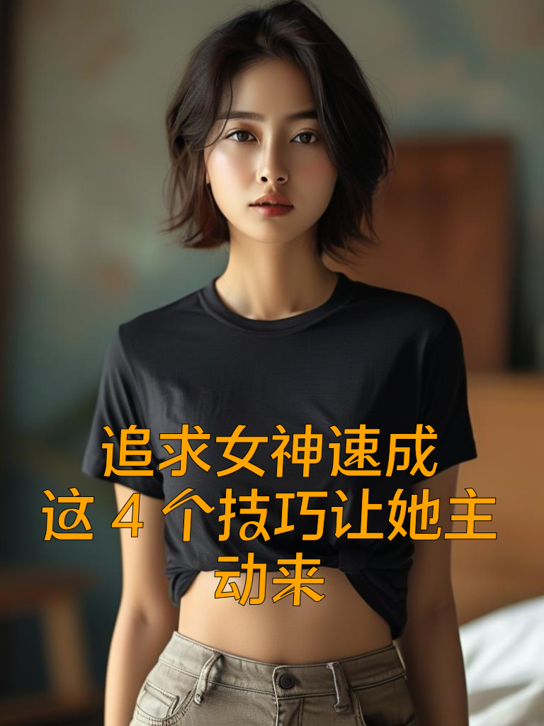 追求女神速成：这4个技巧让她主动来