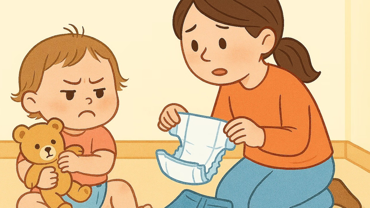 宝宝怎么一换尿布就哭闹？看懂他的小委屈，其实有诀窍！