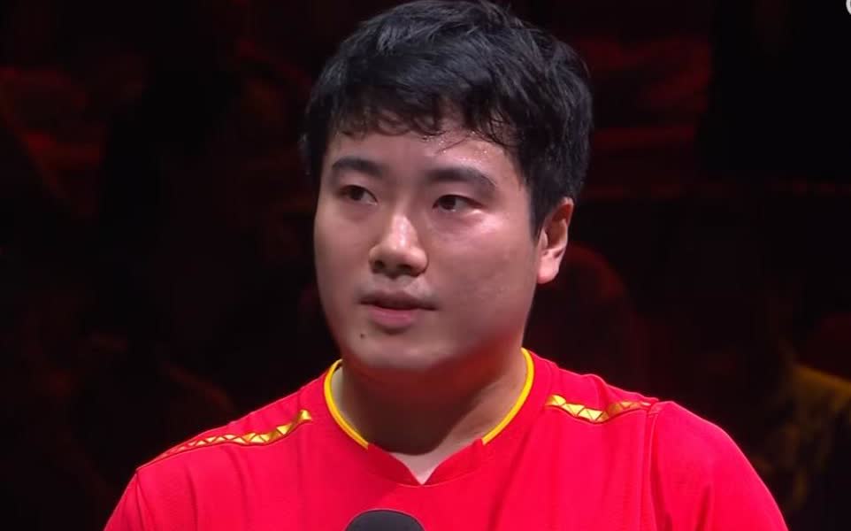 谁懂啊，梁靖崑3比1赢下林高远后，接受采访时说“把掌声送给林高远，林高远为国乒征