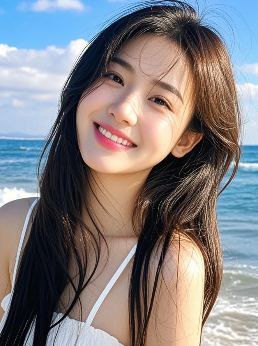 我用手指在湿沙上画了你，浪来了，它还在吗？