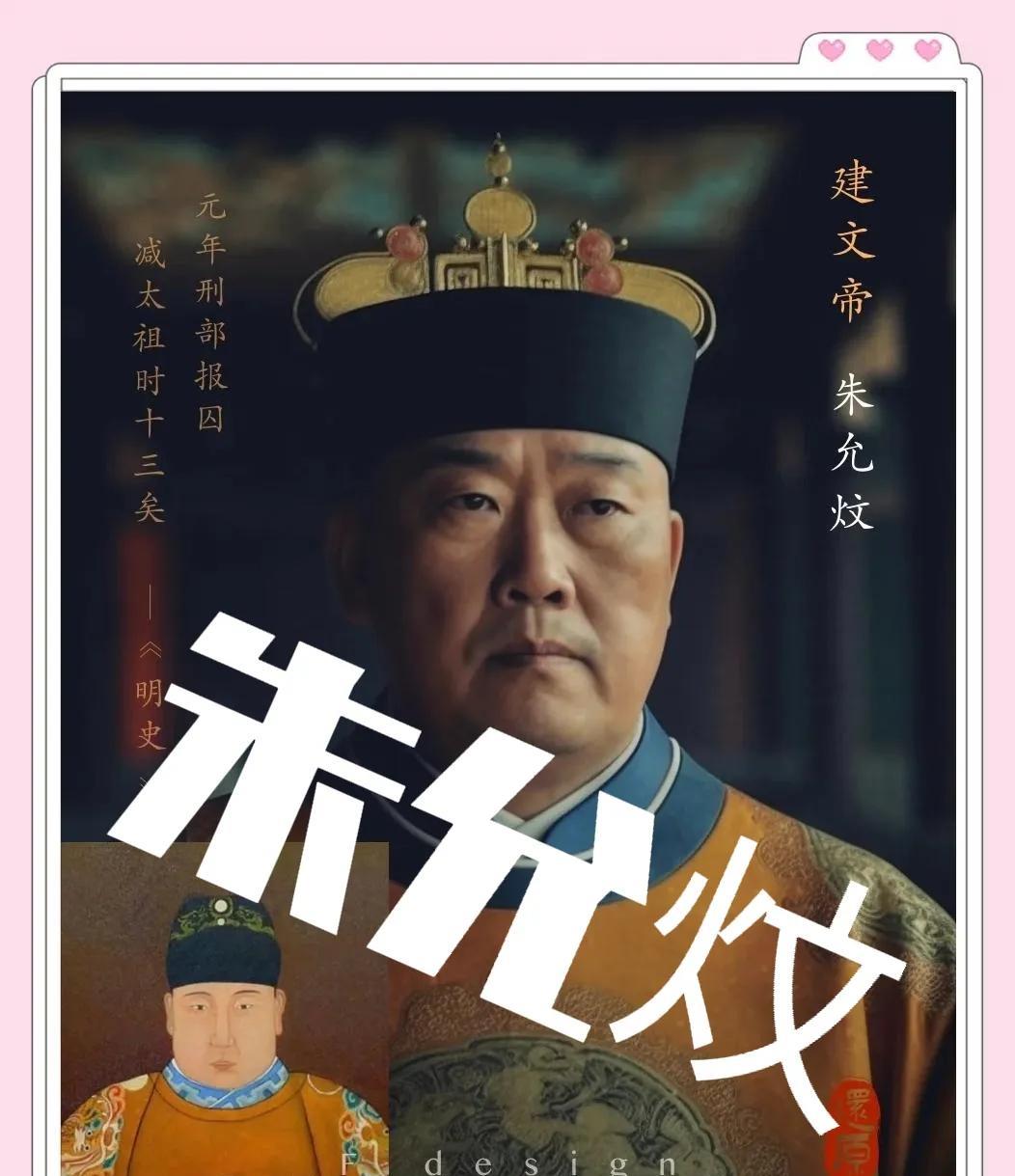 朱允炆在位仅仅四年就被四叔朱棣武装夺位，他很菜吗？败因是啥？
说朱允炆“菜”，倒