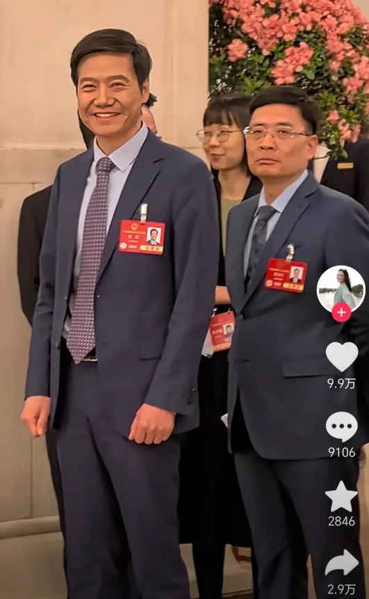 果然还是那句话，不要和雷总比营销，有他有钱的没他帅，有他帅的没他有钱。

网友：
