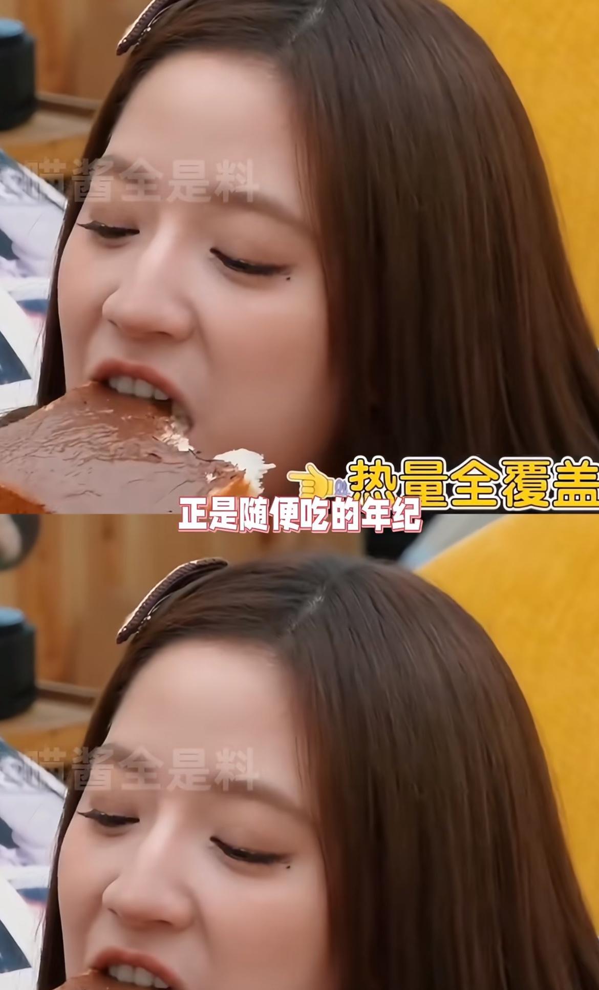 欧阳弟弟：年轻就是好，可以随便吃巧克力酱！羡慕！
吐司烤一下，最好是厚片，厚涂那