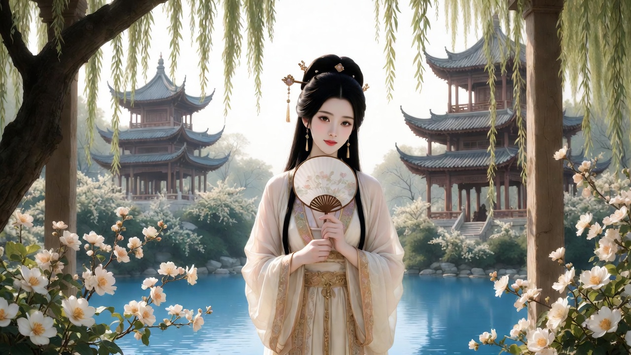 遐想的貂蝉是否有你的幻想