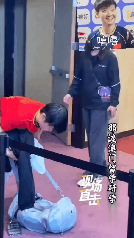 哈哈哈，莎莎拿一件，掉一件，忙忙碌碌的停不下来！
德华没来，全得靠莎莎自己，德华