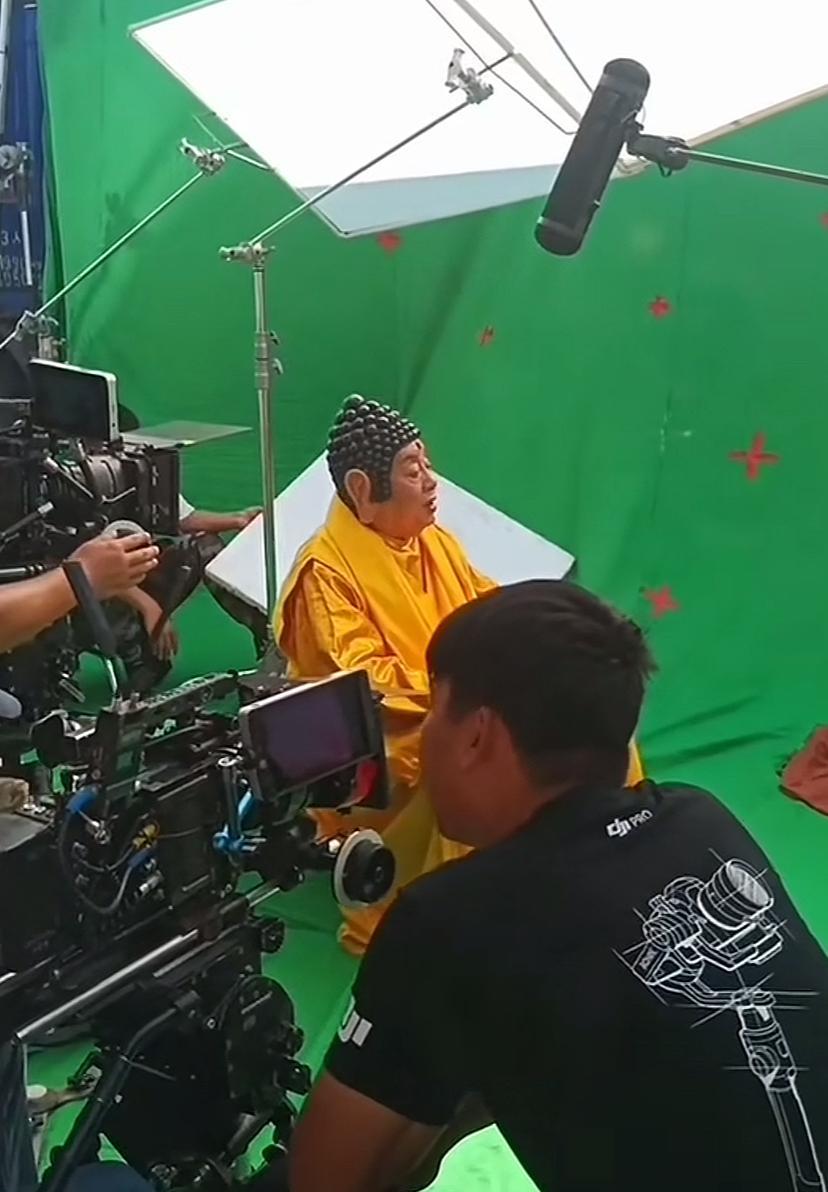 如来佛祖拍摄花絮，现场着实让人大吃一惊！印象中大雷音寺超级豪华，金碧辉煌，拍摄现