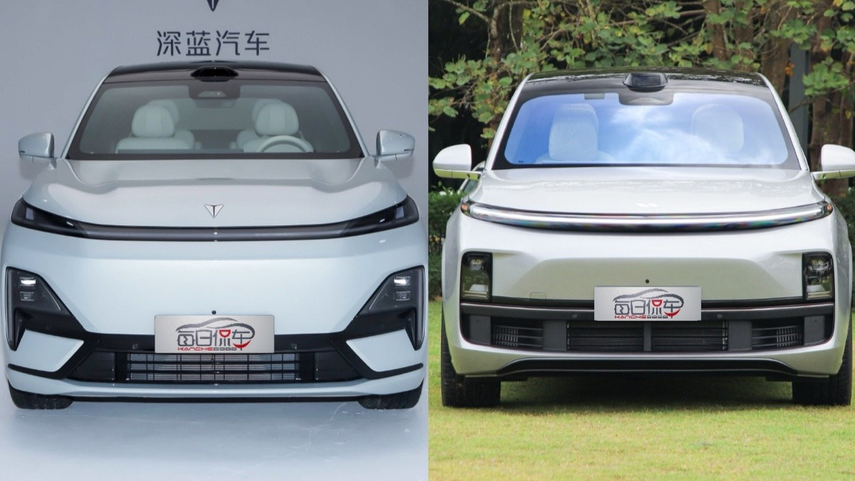 新能源大六座高性价比之选 深蓝S09对比理想L8
