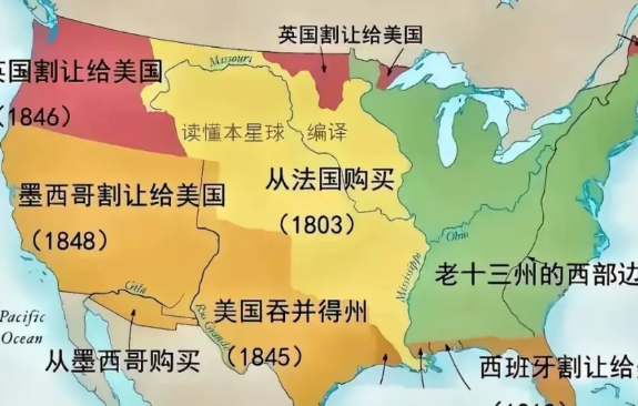 美国西部为什么有大量墨西哥人
1848年美墨战争结束后，墨西哥被迫签订《瓜达卢佩