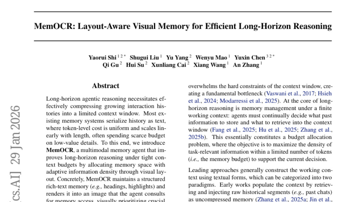 用图片来存储记忆，AI助手可以更聪明地处理长对话了