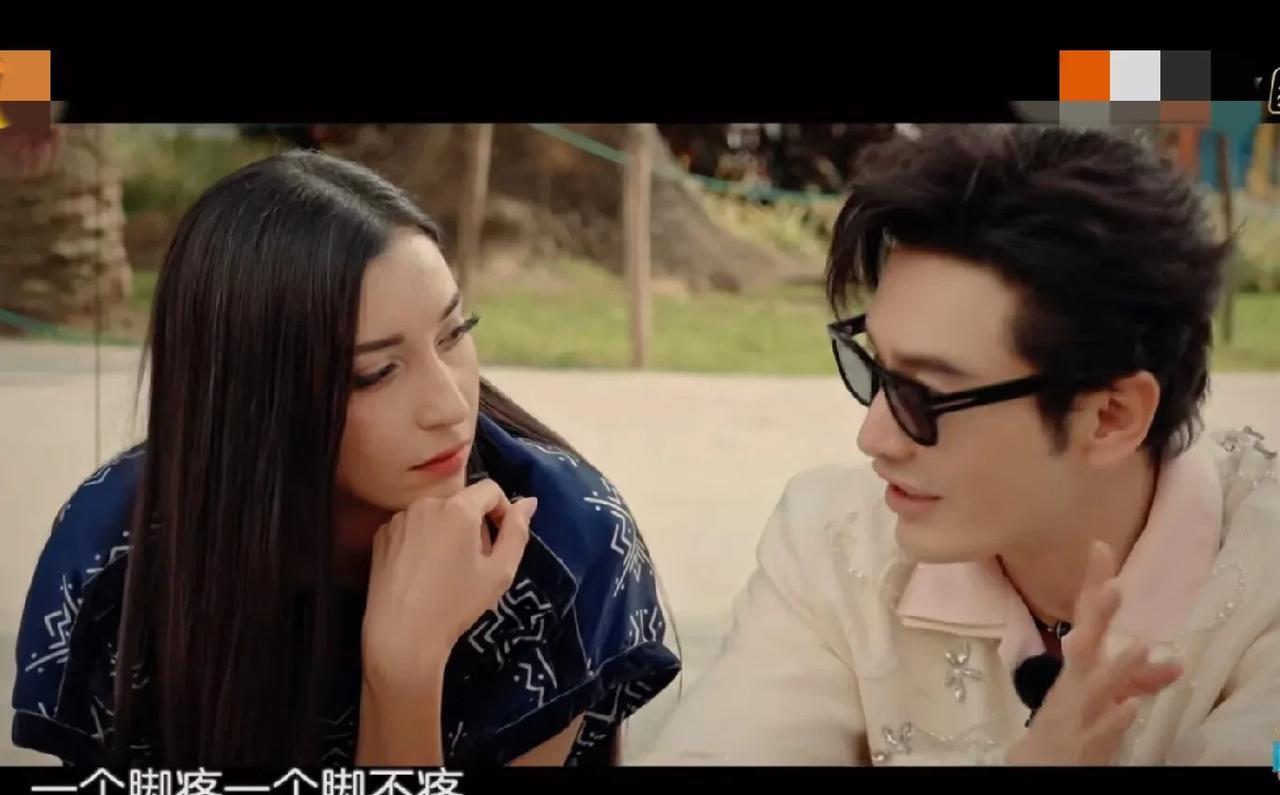 黄晓明：“我两个脚一个脚疼，一个脚不疼，疼的那个脚之前受过伤，打过六颗钢钉，走路