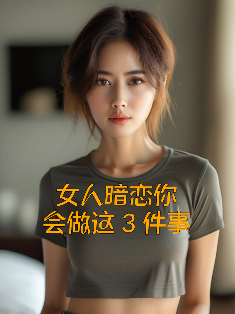 女人暗恋你，会做这3件事