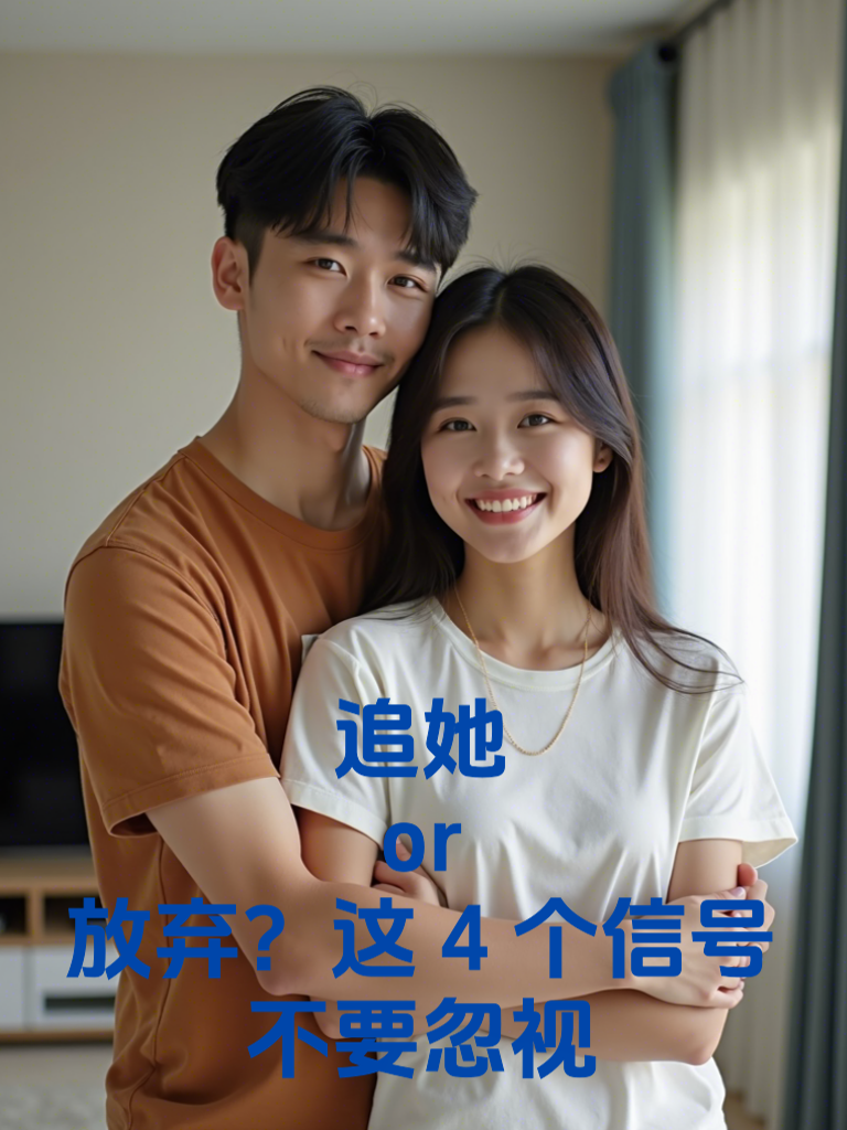 追她or放弃？这4个信号不要忽视