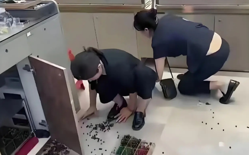 太不小心！这一摔或赔光几年工资，谁扛得住？