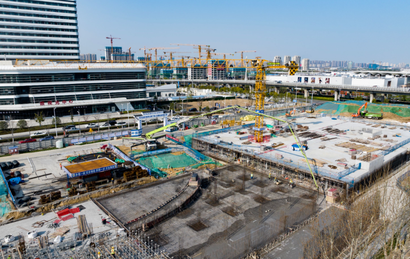 548个!  合肥一大型公共停车场建设中！