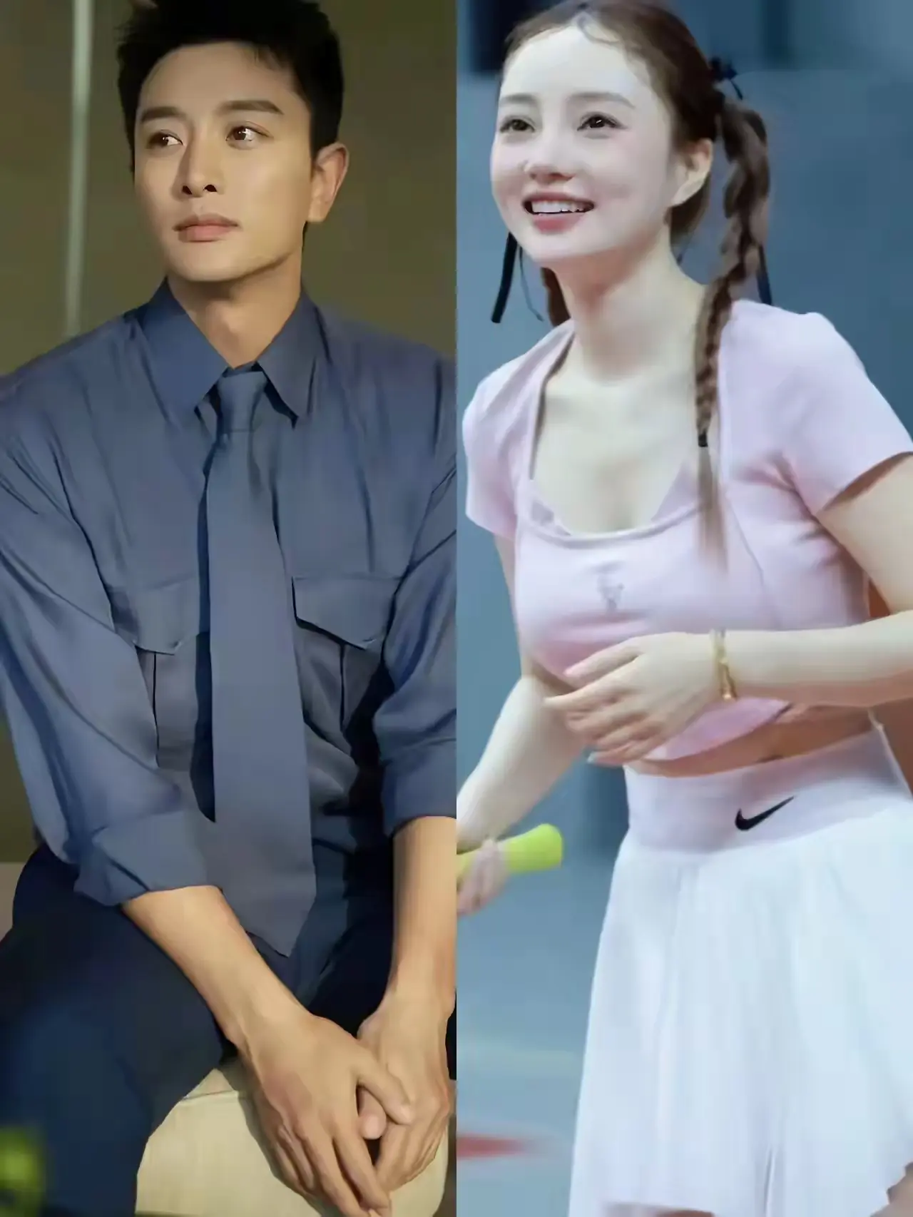 多么般配的一对呀，真的是太可惜了