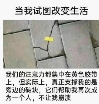 当我试图改变生活