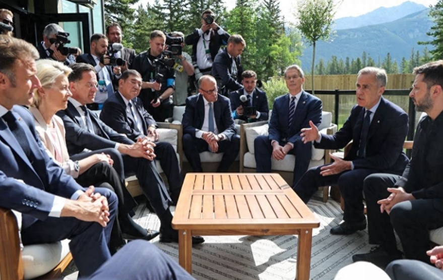 梅德韦杰夫：G7是僵尸俱乐部，欧洲领导人是走狗。
这话听着冲，但站在俄罗斯角度看
