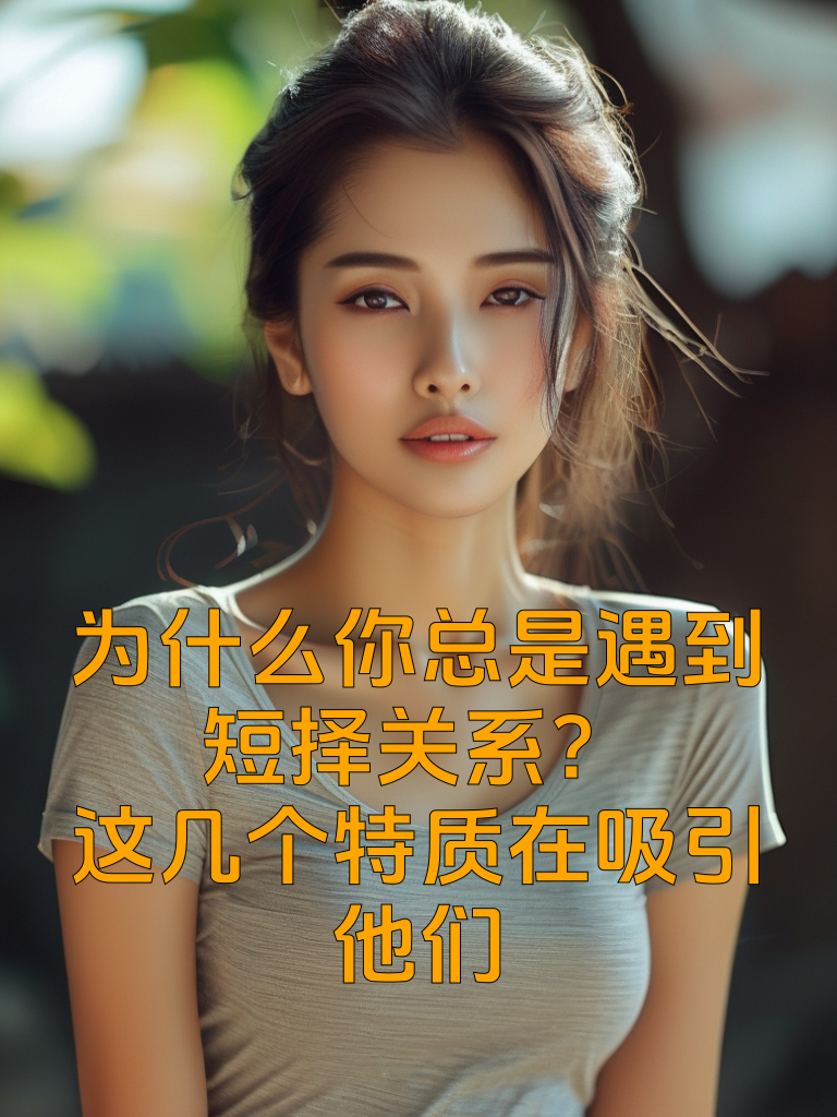 为什么你总是遇到短择关系？这几个特质在吸引他们