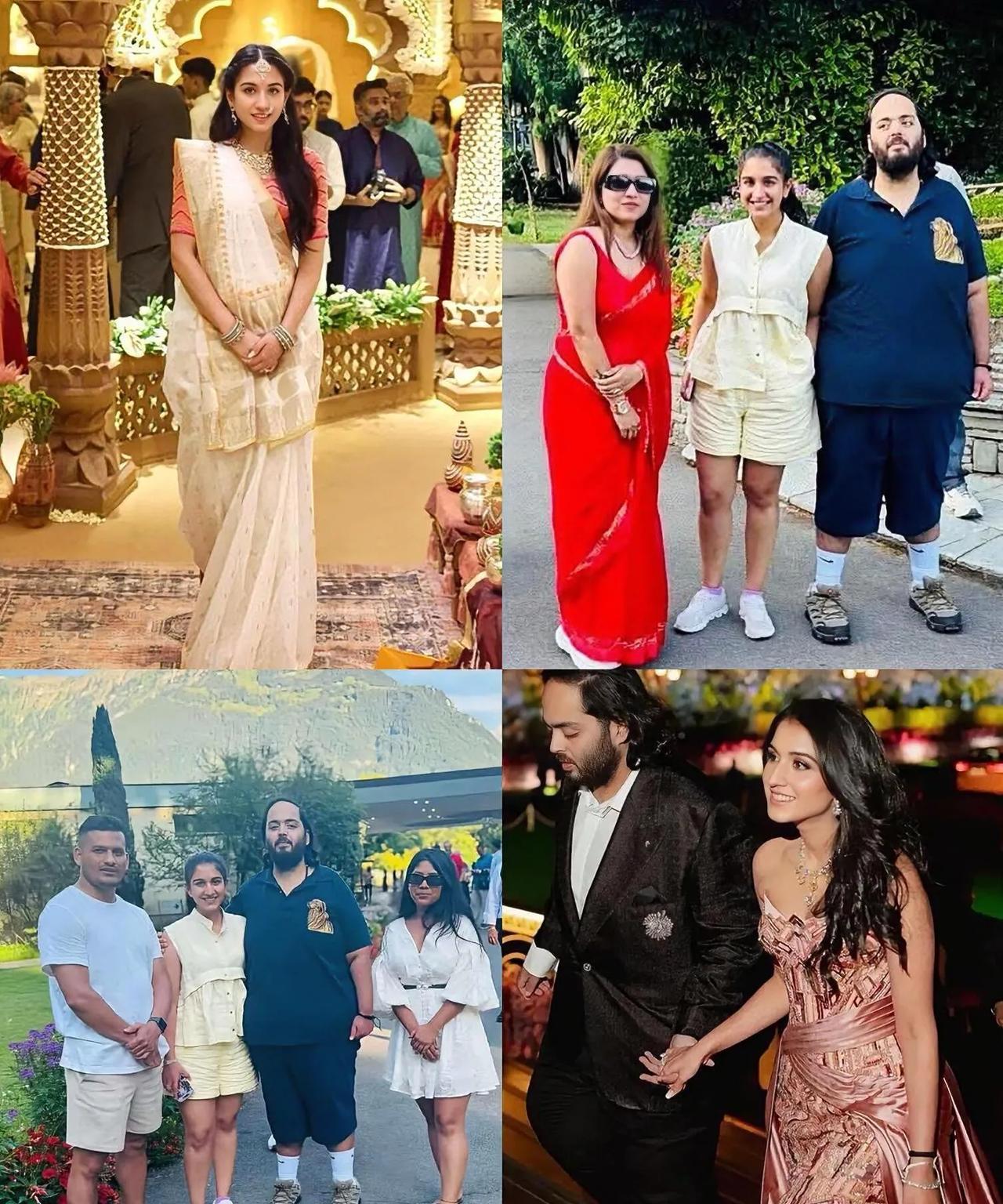 印度首富小儿子夫妇在瑞士度假，越来越有福气相了！
老实说，丑点就丑点吧，那可是巨