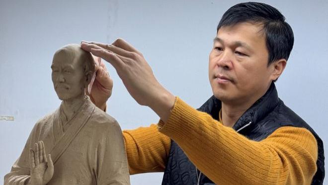 林一豪、魏金长联袂打造《弘一法师》陶瓷作品重磅上线