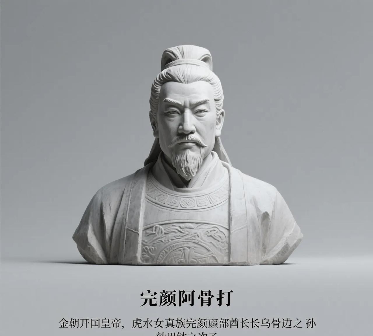 《从部落首领到开国帝王：完颜阿骨打如何用10年掀翻大辽帝国？》
在黑龙江阿什河畔