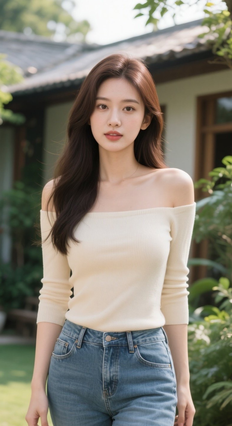 妩媚美眉曲线美，笑靥如花气色绝佳
