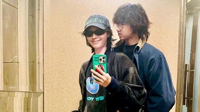 白百何母子公园玩耍，5岁儿子动手打妈妈脾气大，白百何当场发飙