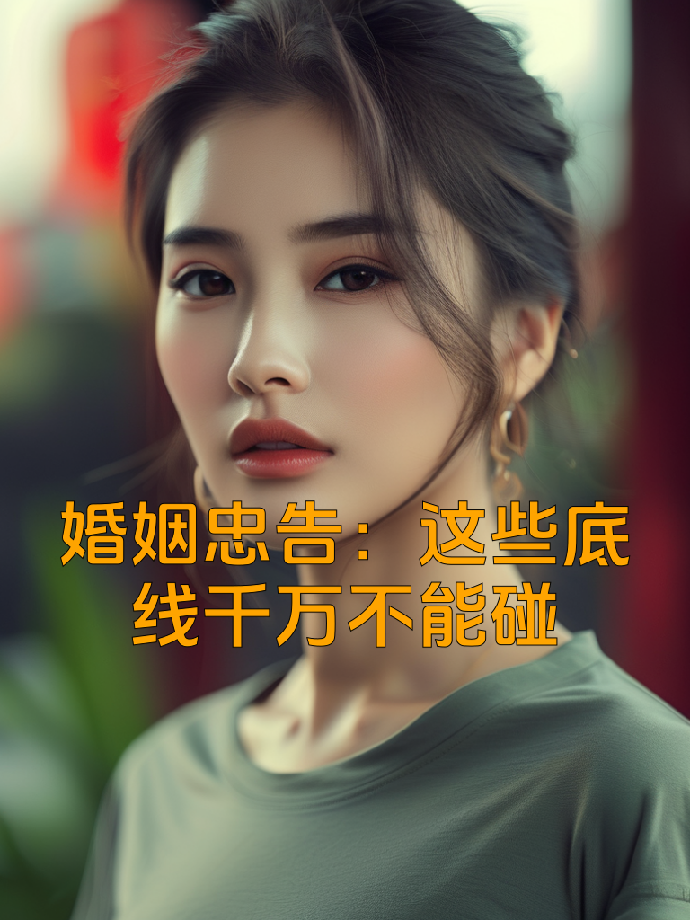 婚姻忠告：这些底线千万不能碰