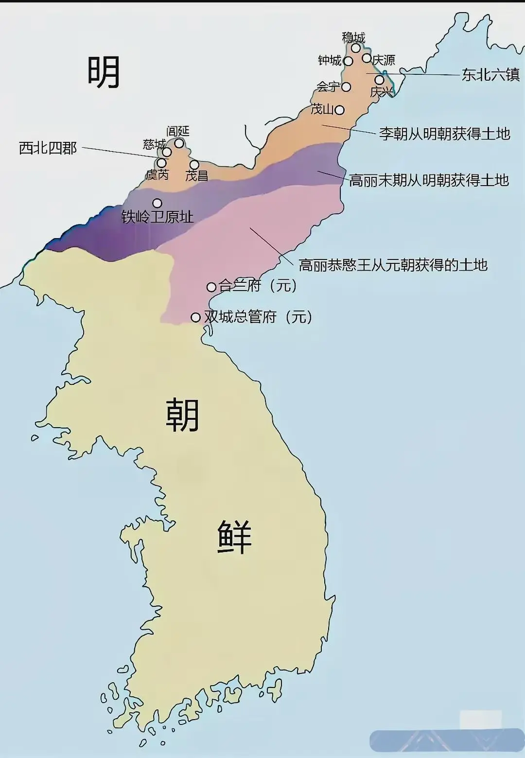 原来朝鲜在古代也抢走了我国大面积的领土。

要是被朝鲜抢去的领土还在我国，东北振