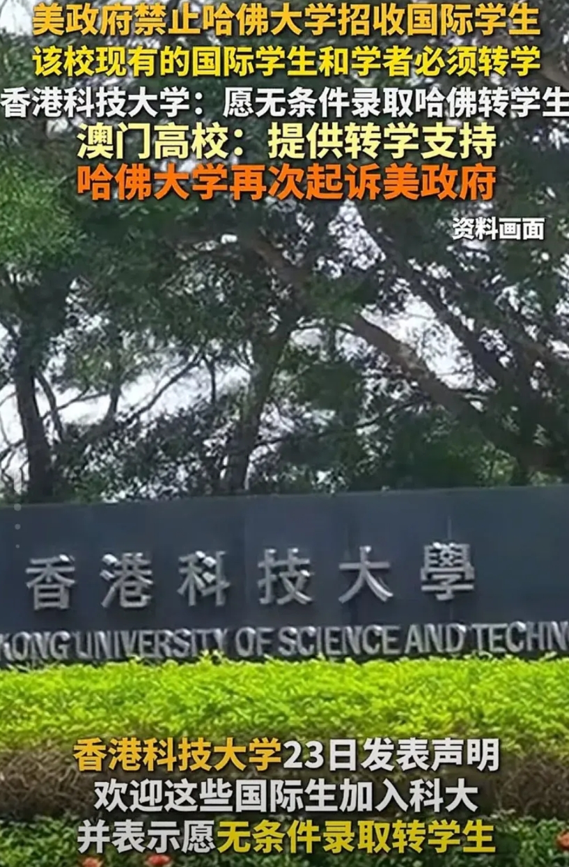 香港科技大学这波真是赢麻了！

7000多国际留学生，也不用考虑明年再读书了，也