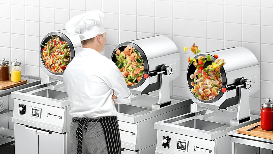 商用厨房新革命：皇乐厨智能炒菜机助力餐饮升级
