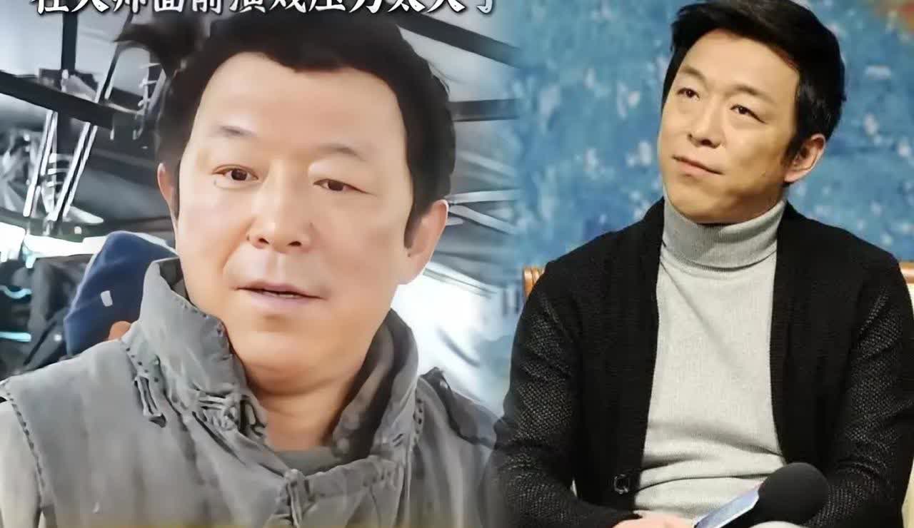 大家发现没，

明明自己也是大牌导演的黄渤，

居然在后台面对陈佩斯导演