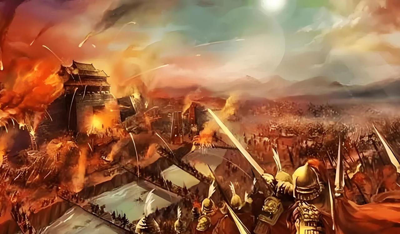 历上最为惨烈的，香积寺之战，这是安史之乱双方的决定性战役，唐军投入15万人，安史