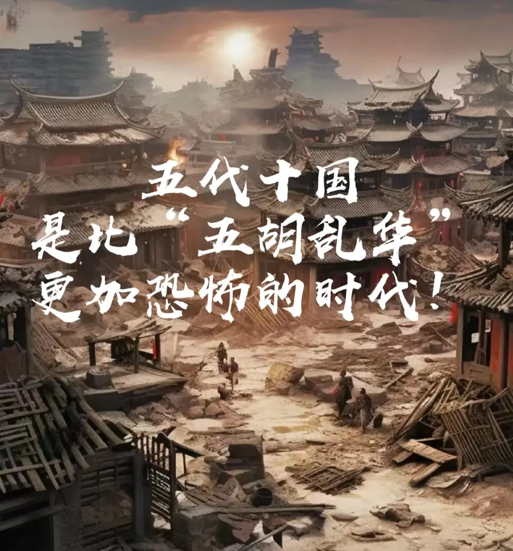 五代十国是比五胡乱华更加恐怖的时代