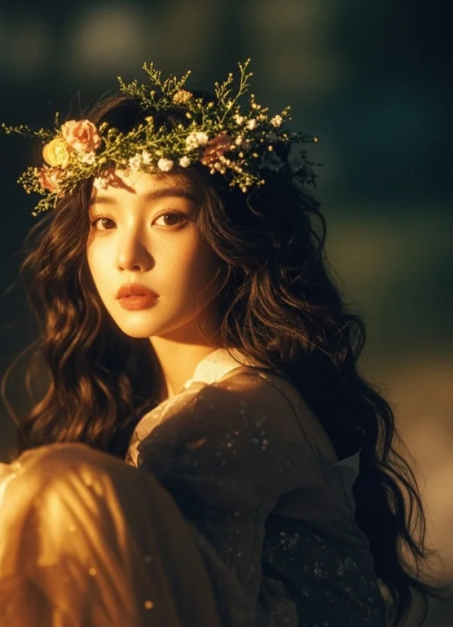 她是误入人间的花仙子，还是我梦里的那抹清甜？