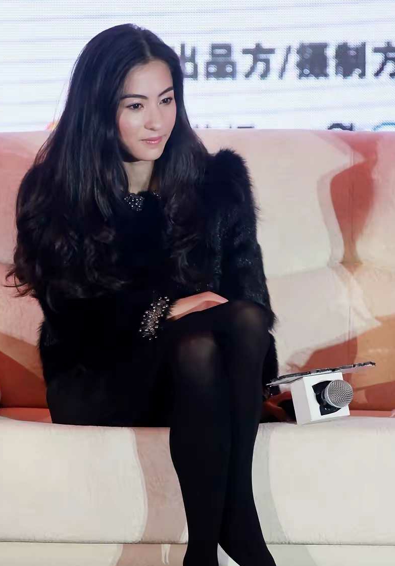 张柏芝，一直都美。