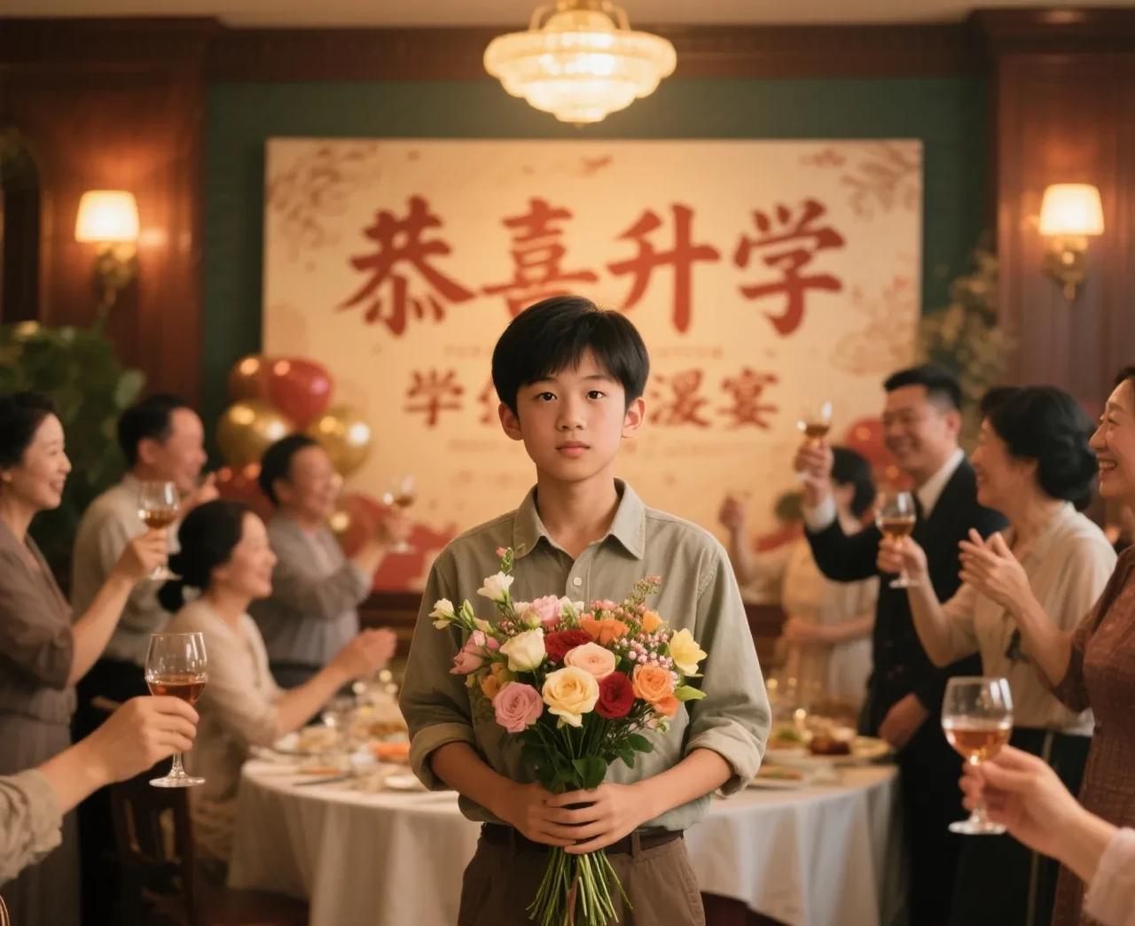 老表儿子升学宴，到底随多少钱合适？
  老表的儿子，今年高考考的不错，这是我们家