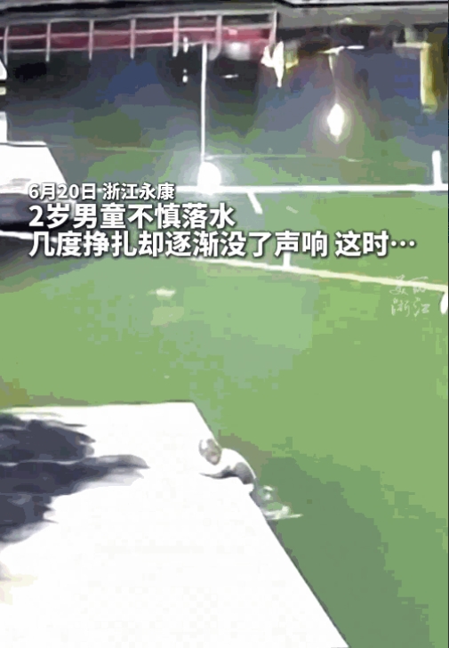 这医生火到央视新闻了！”浙江永康，2岁男童不慎落水，一番挣扎后逐渐没了动静，爷爷