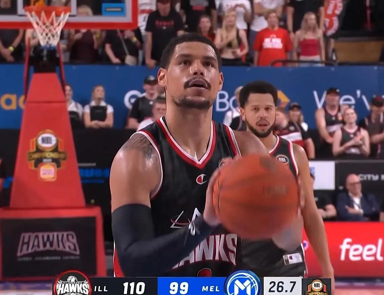 决胜局25分11板7助！特雷凯尔带着NBL总冠军马上要来山西了！
澳大利亚NBL