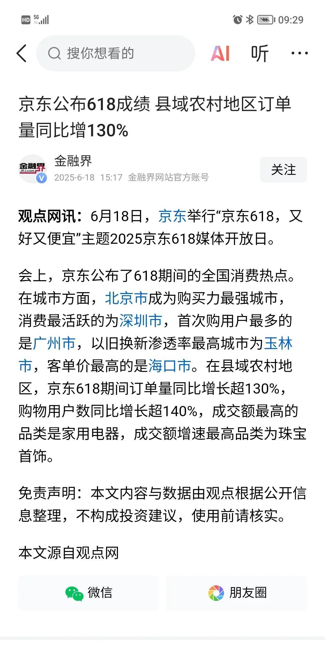 现在还有多少人关注618呢？
昨天是618，为什么知道呢？因为广告不停地弹出，我