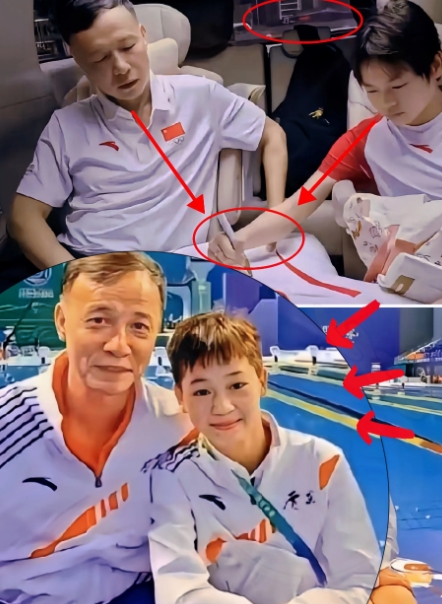 全红婵真的让我没想到
她既没有回去休养，

也没有去看比赛，而是去了
​她曾经的