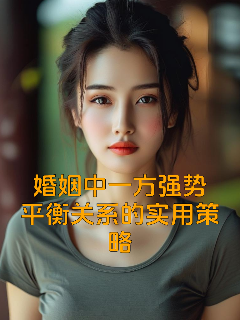 婚姻中一方强势？平衡关系的实用策略