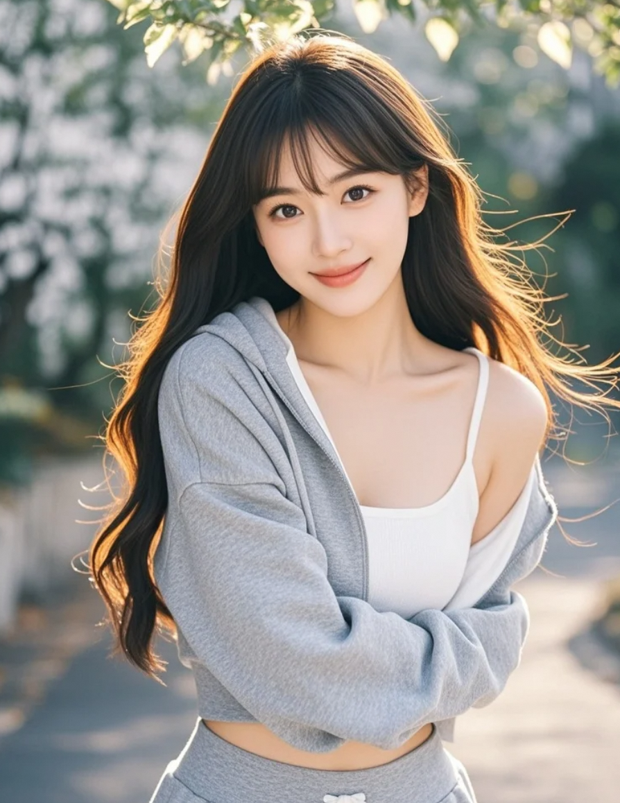 自带柔光滤镜的美貌，谁顶得住？