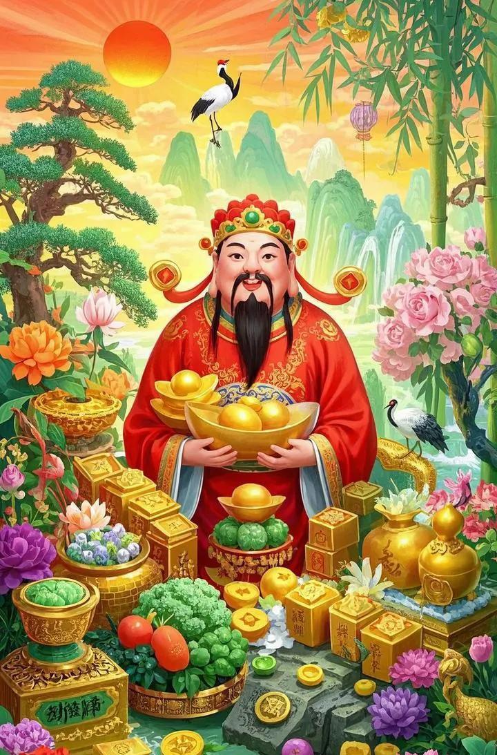 财运更是势不可挡，投资回报率爆表，副业也赚得盆满钵满，银行卡余额一路狂飙，数钱数