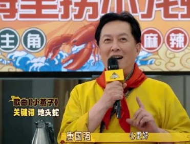 综艺填词游戏，唐国强迅速填词，文化底蕴深厚，节奏感强的词就像rapper在舞台上